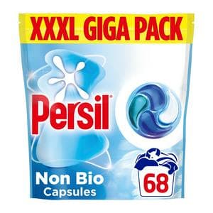 Persil 68 Washes 4 in 1 Fast Dissolving Non Bio Laundry Capsules