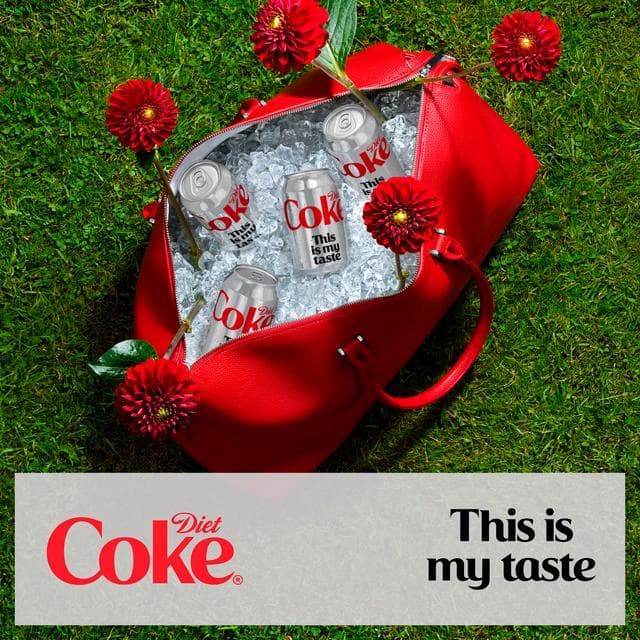 Diet Coke Cola 6 x 200ml Cans - gallery image 2