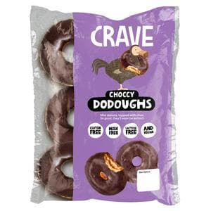 Crave 215g Choccy Dodoughs Doughnuts