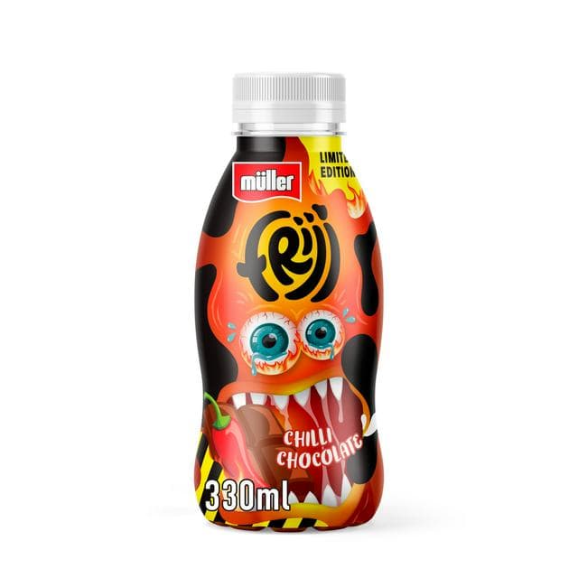 Müller Frijj 330ml Chilli Chocolate Flavour Milkshake, Limited Edition - gallery image 1