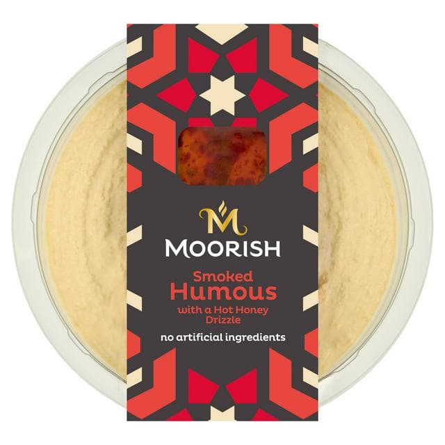 Moorish 170g Hot Honey Drizzle Smoked Humous - gallery image 1