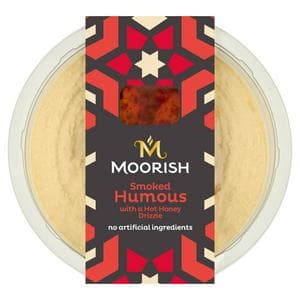 Moorish 170g Hot Honey Drizzle Smoked Humous