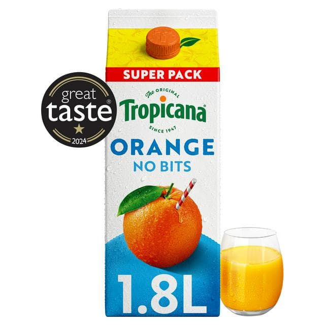 Tropicana 1.8L Smooth Orange Juice - gallery image 1