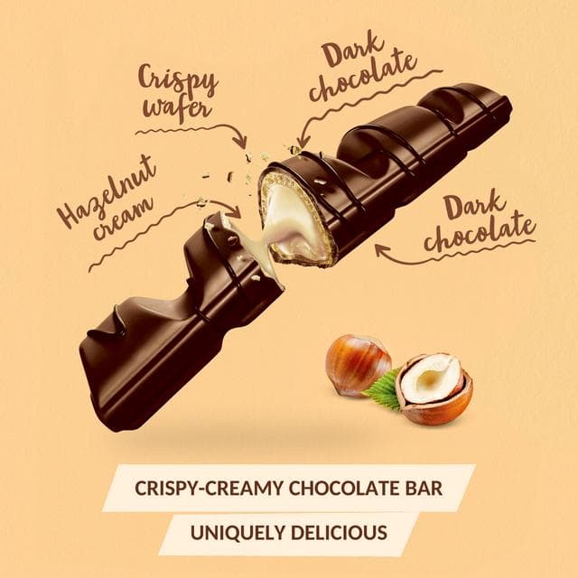 Kinder 43g Bueno Dark Chocolate Bar - gallery image 2