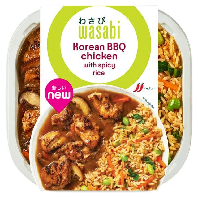 Wasabi 400g Korean BBQ Chicken with Spicy Rice Ready Meal - gallery image 1