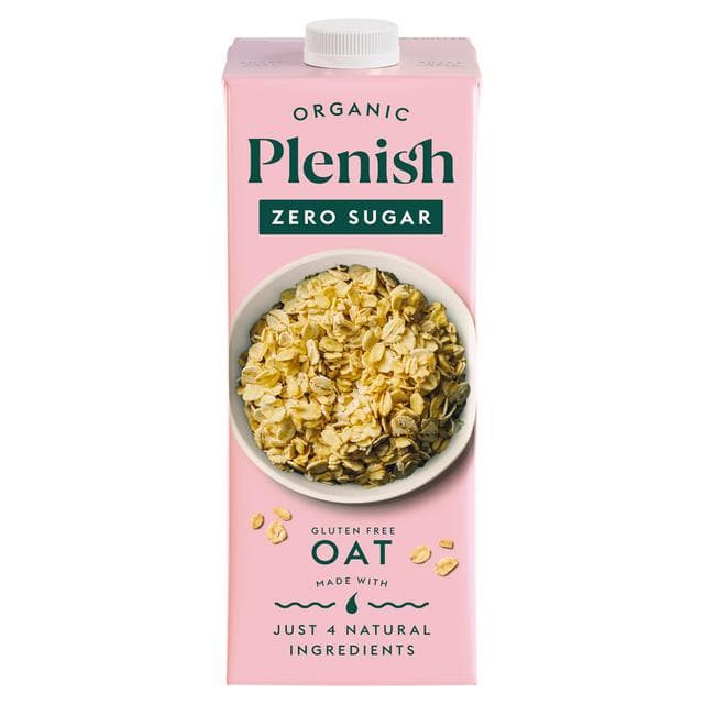 Plenish 1L Organic Chilled Dairy Free Oat Zero Sugar Drink - gallery image 1