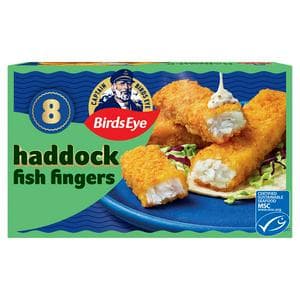 Birds Eye 8 x Breaded Haddock Fish Fingers 240g