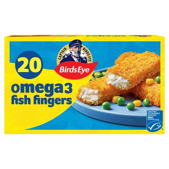 Birds Eye 20 x Omega 3 Fish Fingers 560g - gallery image 1