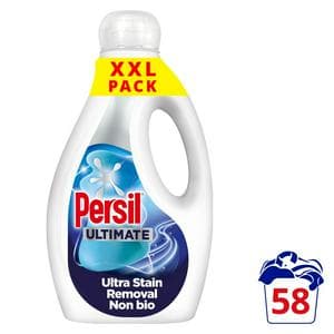 Persil Ultimate 58 washes Ultra Stain Removal Non Bio Liquid Detergent 1.566L