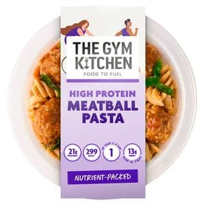 The Gym Kitchen 280g High Protein Meatball Pasta Ready Meal