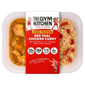The Gym Kitchen 400g Red Thai Chicken Curry