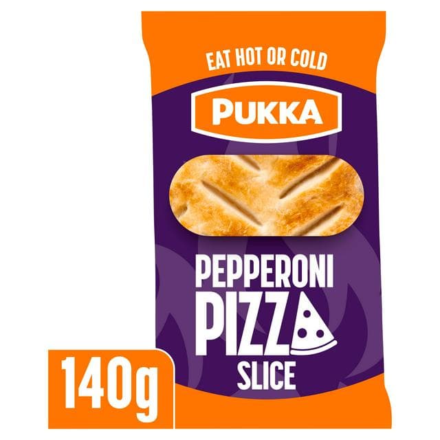 Pukka 140g Pepperoni Pizza Slice - gallery image 1