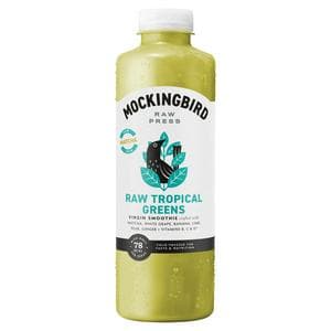 Mockingbird Raw Press 750ml Raw Tropical Greens Smoothie