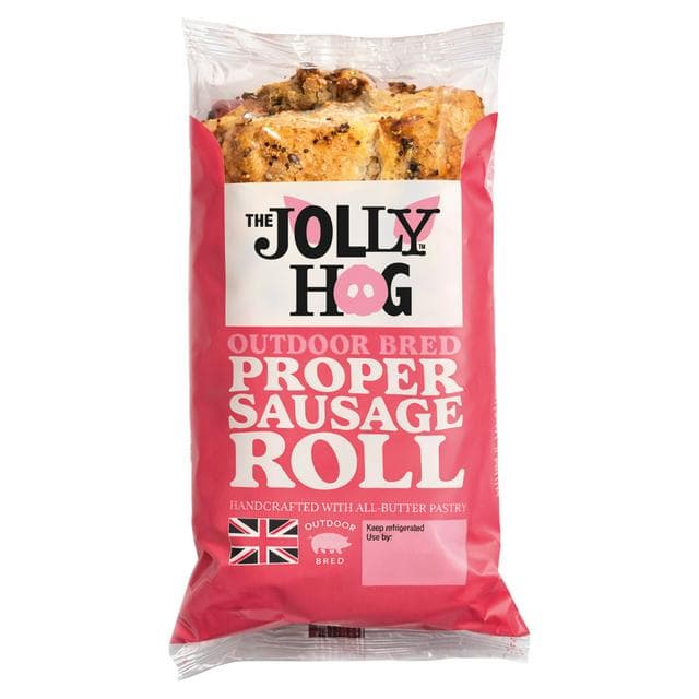 The Jolly Hog Proper Sausage Roll with British Pork & All Butter Pastry 115g - gallery image 1
