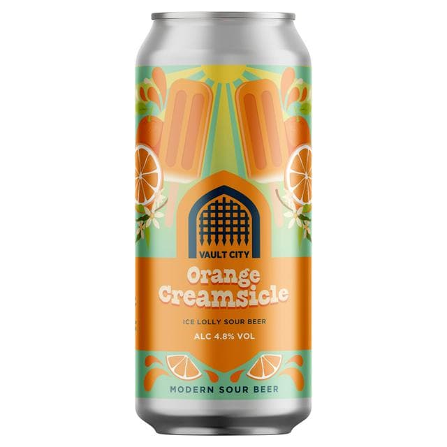 Vault City 440ml Ice Lolly Orange Creamsicle Sour Beer Can - gallery image 1