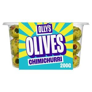 Olly's 200g Chimichurri Halkidiki Olives