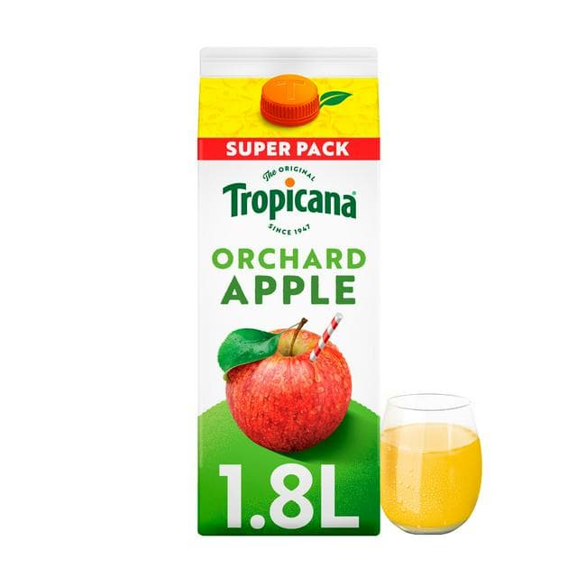 Tropicana 1.8L Orchard Apple Juice - gallery image 1