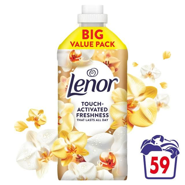 Lenor Base 59 Washes Gold Orchid Fabric Conditioner - gallery image 1