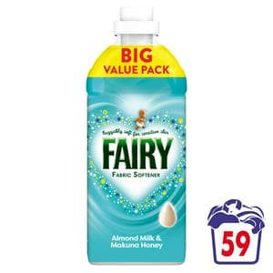 Fairy Fresh 59 Washes Almond Milk & Manuka Honey Fabric Softener