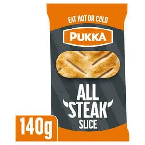 Pukka 140g All Steak Slice