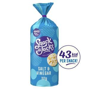 Snack a Jack 117g Salt & Vinegar Rice Cake