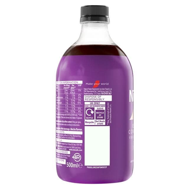 Nescafé 500ml Iced Mocha Flavour Concentrated Espresso - gallery image 2