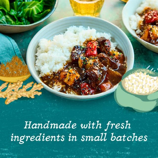 Charlie Bigham's 750g Sweet & Sour Pork with Jasmine Rice Ready Meal - gallery image 2