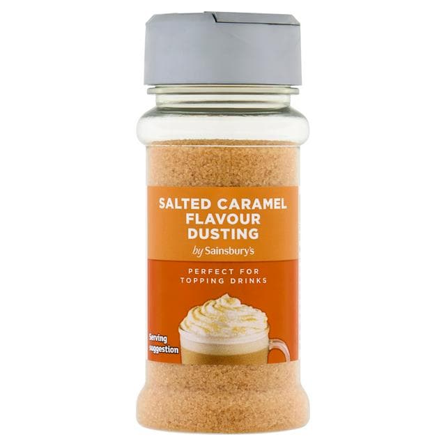 Sainsbury's 70g Salted Caramel Drinks Dusting - gallery image 1