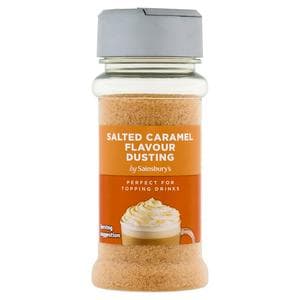 Sainsbury's 70g Salted Caramel Drinks Dusting