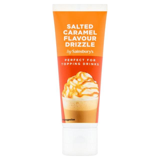 Sainsbury's 100g Salted Caramel Flavour Drizzle - gallery image 1