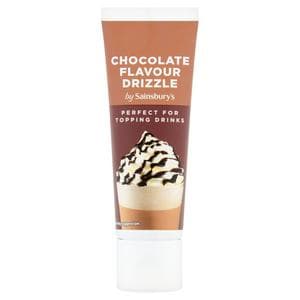 Sainsbury's 100g Chocolate Flavour Drizzle