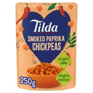 Tilda 250g Smoked Paprika Chickpeas