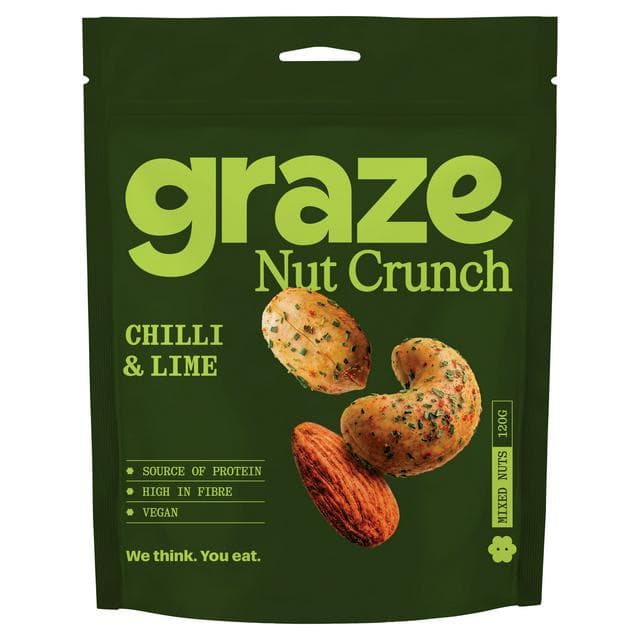 Graze 120g Chilli & Lime Nut Medley - gallery image 1