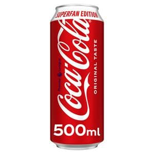 Coca-Cola 500ml Original Taste Soft Drink Can