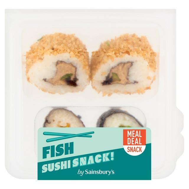 Sainsbury's 66g Snack Pack Tuna Sushi - gallery image 1