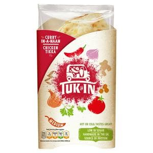 Tuk In 180g Curry in a Naan Chicken Tikka Wrap