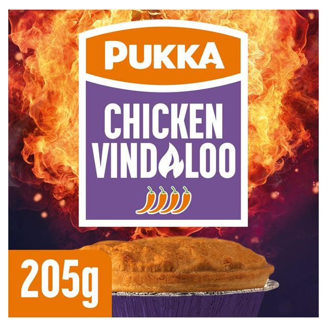 Pukka 205g Chicken Vindaloo Pie - gallery image 1