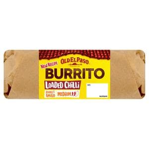 Old El Paso 360g Chilli Beef Burrito