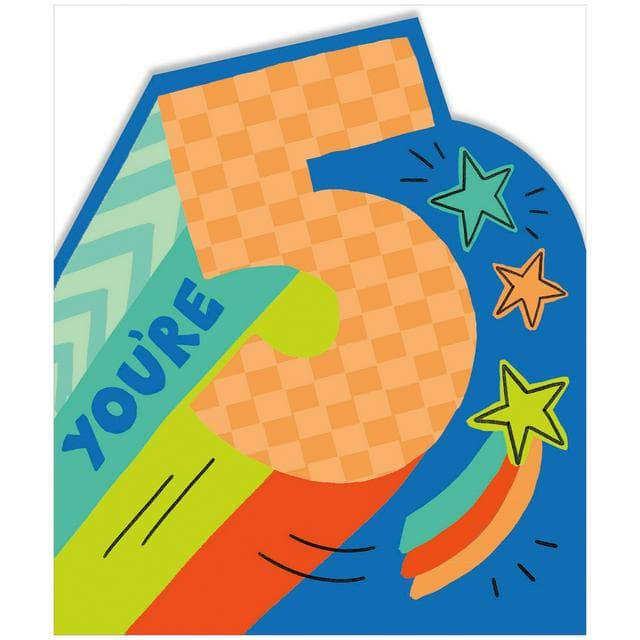 Sainsbury’s 5th Birthday Greeting Card Design - gallery image 1