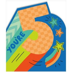 Sainsbury’s 5th Birthday Greeting Card Design