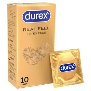 Durex 10 x Real Feel Latex Free Condoms