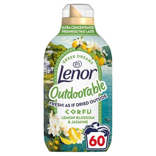 Lenor Outdoorable 60 Washes Lemon Blossom & Jasmine Fabric Softener - gallery image 1