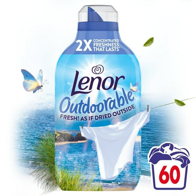 Lenor Outdoorable 60 Washes Seabreeze Stroll Fabric Softener - gallery image 1