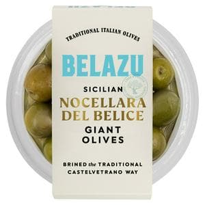 Belazu 320g Sicilian Nocellara Giant Olives