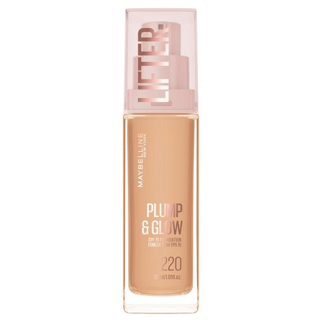 Maybelline New York Foundation Lifter Plump & Glow All Day Wear Shade 220 - gallery image 1
