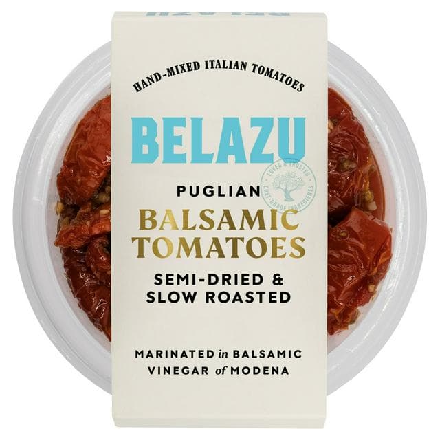 Belazu 135g Semi Dried & Slow Roasted Puglian Balsamic Tomatoes - gallery image 1