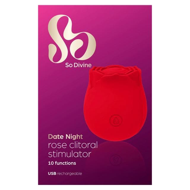 So Divine Date Night Rose Clitoral Stimulator - gallery image 1