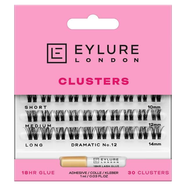Eylure London False Eyelashes Clusters x 30 - gallery image 1