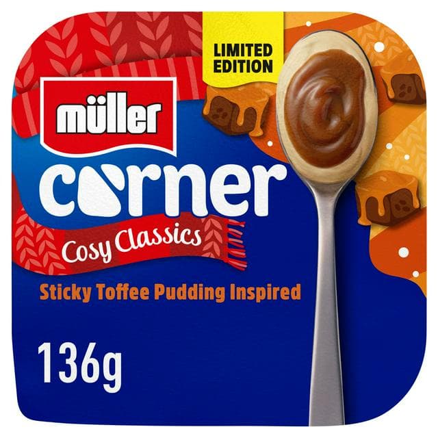 Müller Corner Limited Edition Cosy Classics Sticky Toffee Pudding Inspired 136g - gallery image 1