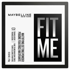 Maybelline New York Fit Me Loose Powder Translucent Shade 15g